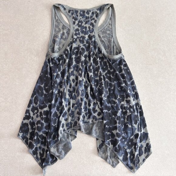 Rebecca Taylor Watercolor Leopard Burnout Tank ASO Aria Montgomery - Picture 4 of 8